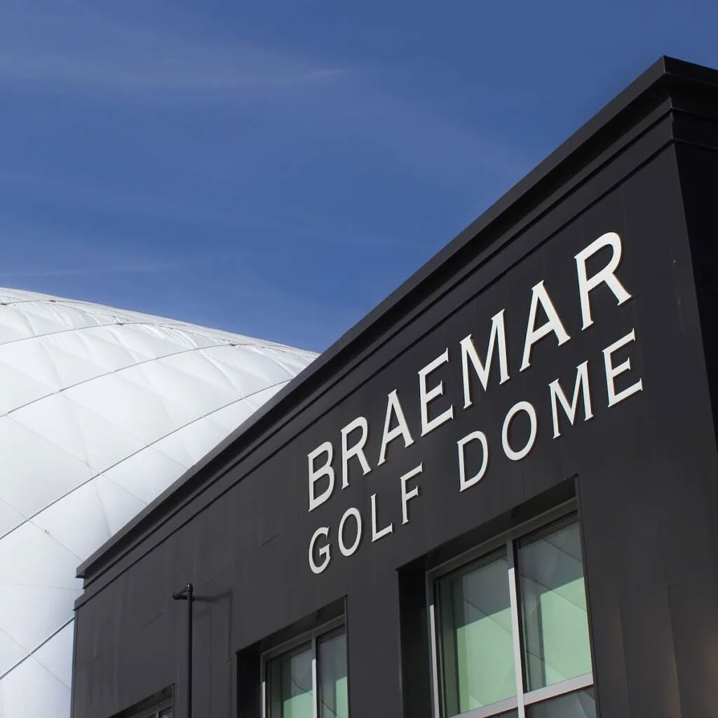 Braemar Golf Dome exterior